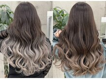 【LINOETのグラデーションカラー】くすみ過ぎず大人っぽくも上品さも兼ね備えたハイグラデーション