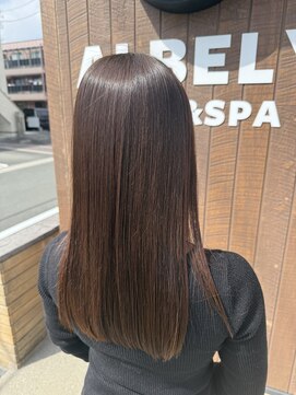アルベリー ヘアーアンドスパ 浜松上島店(ALBELY hair&spa) 毎朝のアイロンさよなら!ツヤサラ縮毛矯正