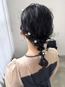 ジュノ 鹿児島中央店(Juno) 編みおろしアレンジ