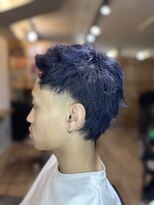 アソビ(ASOBI)&nbsp;マレットヘア×ダブルカラー