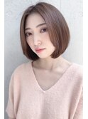 内巻きボブ