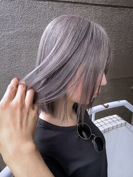 イエナ 渋谷(IENA) デザインカラーケアブリーチダブルカラーブラックグレーシルバー