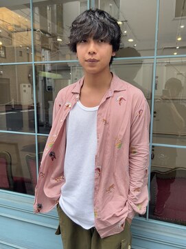 アビント バイ レシッド 武蔵小杉(abinto by rcid) シャドウパーマニュアンスパーマメンズパーマ