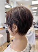 ナチュラルショートパーマ