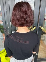 フィルム(FiLMs) イルミナカラー/ブラウンレッド/ボブパーマ