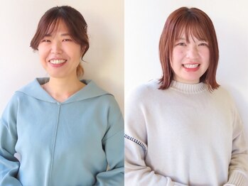 ノンダメージサロン 熊本上通り店の写真/【上通り/日航裏】女性スタイリストのみ在籍!女性ならではの柔軟な目線で、お悩みを解決します。