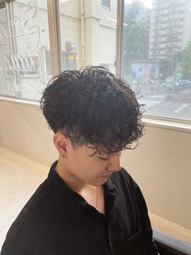 スパイラルパーマ