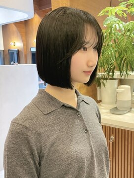 ロンド ボーイ 表参道(Lond BOY) タッセルボブ/ストンボブ/縮毛矯正/ヘアドネーション/前髪顔周り