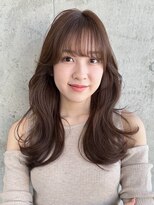 ディーエックス ウエスト(Dxxxx WEST)&nbsp;大人くびれヘア［韓国/顔周り/レイヤーカット/イルミナカラー］