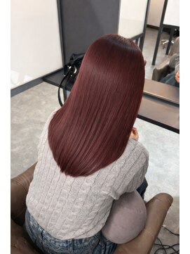 ベルポール(Bell port) 着物ヘア/大人ガーリー/ダークアッシュ/似合わせカット/芦屋駅