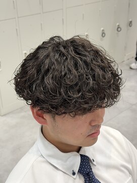 オーシャントーキョー 仙台(OCEAN TOKYO) 波巻きツイストスパイラルツーブロック刈り上げメンズパーマ