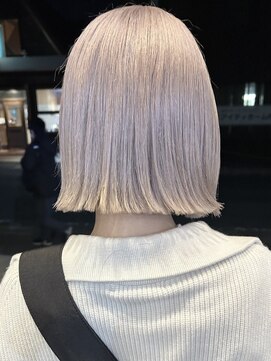 ラック 津田沼(LUCK) シルバー/シャンパンホワイトブロンド/ハイトーンポテト