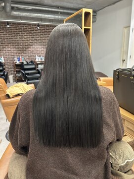 山野愛子美容室 銀座店 髪質改善でつくる美髪ストレート/銀座/美髪矯正/艶髪