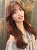 韓国ヘアくびれヘアヨシンモリ顔周りレイヤー20代30代40代