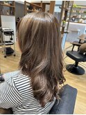 【門前仲町】明るい白髪染め ハイライトでダブルカラー