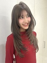アイトーキョーエス 渋谷(AI TOKYO S)&nbsp;ミルクティーブロンド/ダークブルー/デジタルパーマ/渋谷