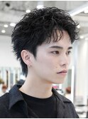 原宿ツイストスパイラルパートニュアはスパーマかき上げ刈り上げ