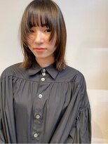 エラン トウキョウ 学芸大学店(elan tokyo) ミディアムレイヤー/髪質改善/ハニーブラウン