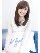 エイト新宿店(EIGHT shinjuku)&nbsp;ココアアッシュベージュ×サラツヤストレート