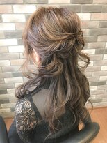 エピス 麻生1号店(epice)&nbsp;ハーフアレンジ☆お呼ばれスタイル