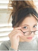簡単♪ターバンを使ったデイリーアレンジ