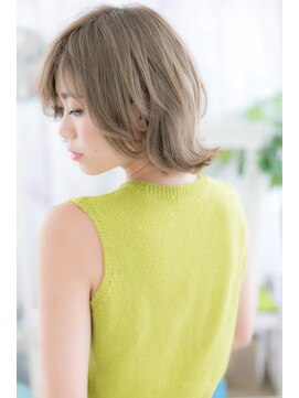 ヘアアンドビューティー ミック(Hair & Beauty miq) ラフ&セクシー★外ハネ無造作ミディa