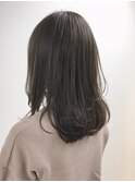 ブリーチなしモカグレージュ