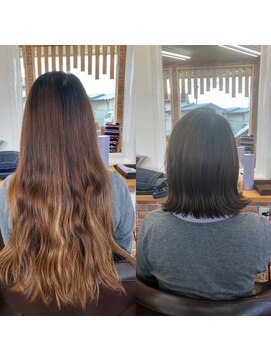 ノアーズアーク(Noah's Ark) スーパーロングをフォルムカット