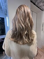 ヘアーワークス ヘルム 渋谷店(HAIR WORKS HELM)&nbsp;【HELM渋谷】透け感抜群カラー