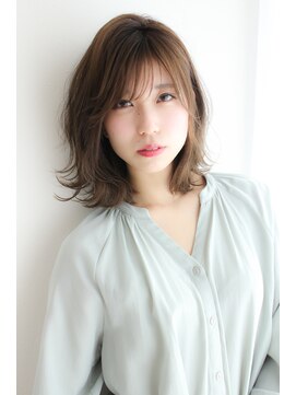 ルー(Luu) 愛されミディアムボブルフエアリーカール♪神戸/東灘/住吉/御影