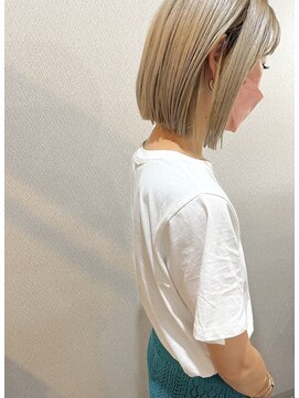美容室 ルアル 市原市八幡宿店(Luar) パツっとボブ。髪質改善トリートメント！