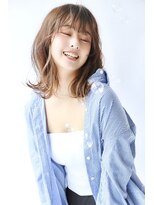 マッシュアンドマッシュアヴェダ ららぽーと福岡店(mash&mash AVEDA)&nbsp;20代30代40代大人可愛いくびれミディアムボブ福岡博多