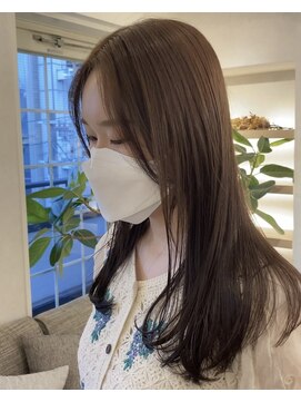 フォルメージ(formage) 地毛でも大丈夫。2回のカラーで濁りなくします!