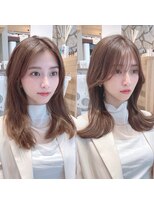 ミラリー トウキョウ(Mirareee Tokyo)&nbsp;20代30代40代◎透明感前髪パーマサイドバング小顔カット段カット