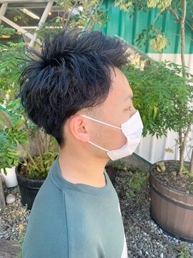 ブッディ(BDY) 直毛さん必見☆メンズソフトツイストスパイラルパーマ