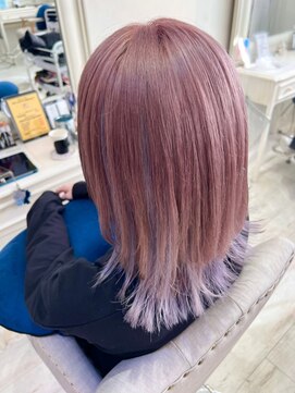 ナンバー ユアイロ 川崎(N° uairo) デザインカラー/ケアブリーチ/派手カラー/グラデーション