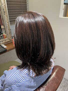 ムーン(moon) #大人ガーリー#チョコレート#モードヘア#プリカール