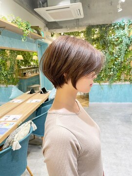 ロンドプロフィール 浦和(Lond profil) 浦和ショートヘアショートカット白髪ぼかし白髪染めボブ40代50代