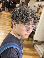 イエローコーン 金沢文庫店(YELLOW CORN) ハイライトマッシュパーマ/ツイストスパイラル/波巻きパーマ