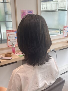 バサ 鷺ノ宮店(BASSA) 【スタイル】オリーブブラウン×レイヤースタイル