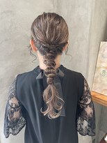 ヒカリス ヘアー 相川店(HIKARIS hair) 編み下ろしヘアアレンジ