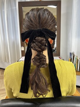 カヌレバイミルクティ(Canel’e by Milk tea) ヘアセット