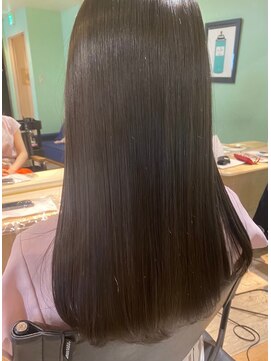 ラべリー 池袋(LOVELEY) ナチュラルブラウン　髪質改善【池袋】