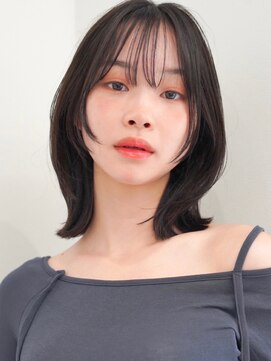 アンアミ シブヤ(Un ami shibuya) 【Un ami】レイヤーボブ/くびれボブ/顔周り//フェイスレイヤー