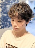 ニュアンスパーマ40代50代60代くびれショート小顔愛され