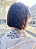 大人可愛い小顔前下がりボブ×ナチュラルボブ×ミニボブ20代30代