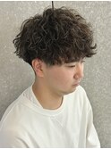 波巻きスパイラルパーマツイストスパイラルパーマ群馬太田眉毛