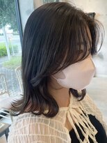 カムジーヘッド(COMEGHEAD)&nbsp;大人ショートボブショートカットココアアッシュくびれミディアム