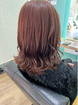 カトレア 海岸通り店 ピンクブラウンカラー