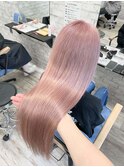 イメチェン/レッドブラウン/フルバング/似合わせカット/海老名駅